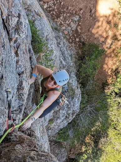 Climbing in Pena12